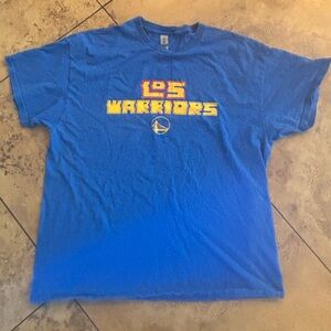 Royal Blue Los Warriors T-Shirt San Francisco